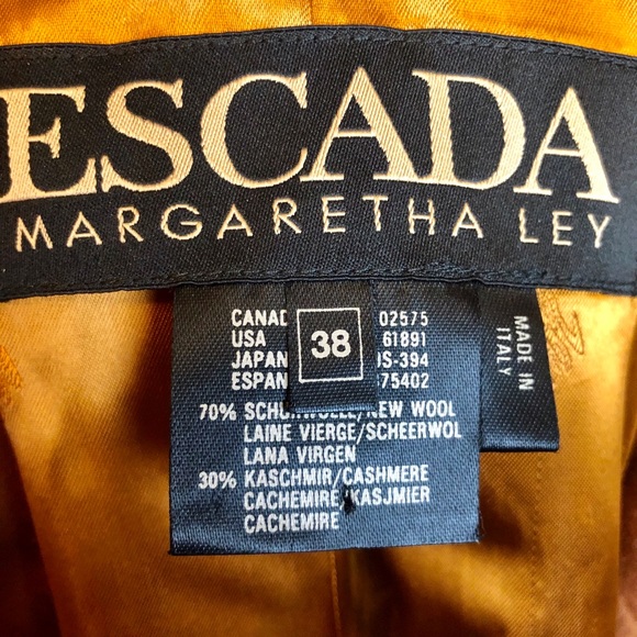 ESCADA cashmere & new wool blazer - Picture 7 of 7